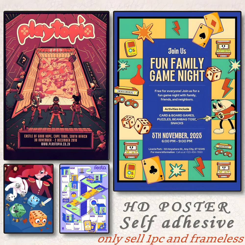 Board Game Film - Poster del Gioco da Tavolo Berlin