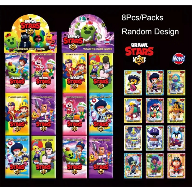 Board Game For Kids - Carte da Collezione Casuali Anime Brawl