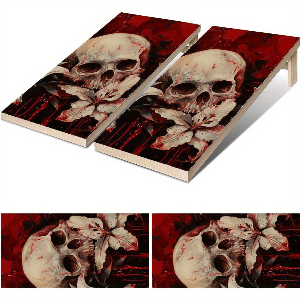 Board Game Film - Involucri in vinile impermeabili con teschio