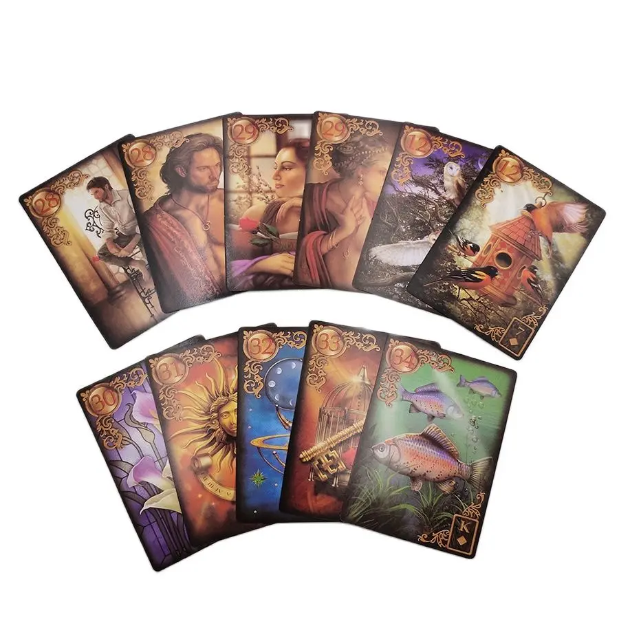 Board Game Online Free - Reverie Lenormand Tarot Deck Set di