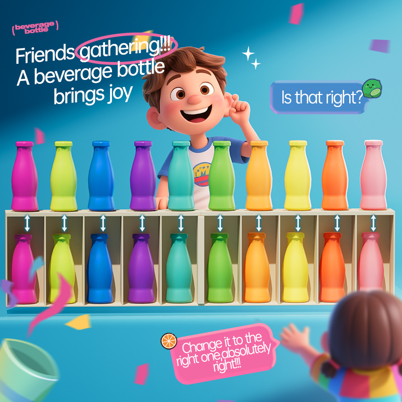 Board Game Nations - Bevande divertenti per bambini con abbinamento