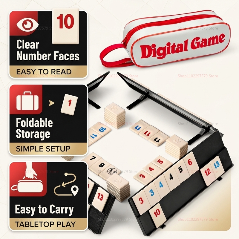 Nuovo Set da Viaggio Rummy 202 - Board Game Sequence recensione e prezzo