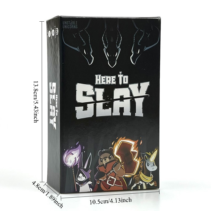 Collezione di Giochi di Strate - Board Game Here To Slay recensione e prezzo