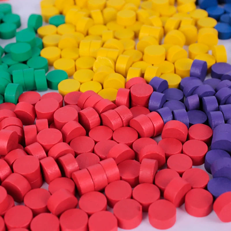100 pezzi 9 colori pezzi di gi - Board Game Sequence recensione e prezzo