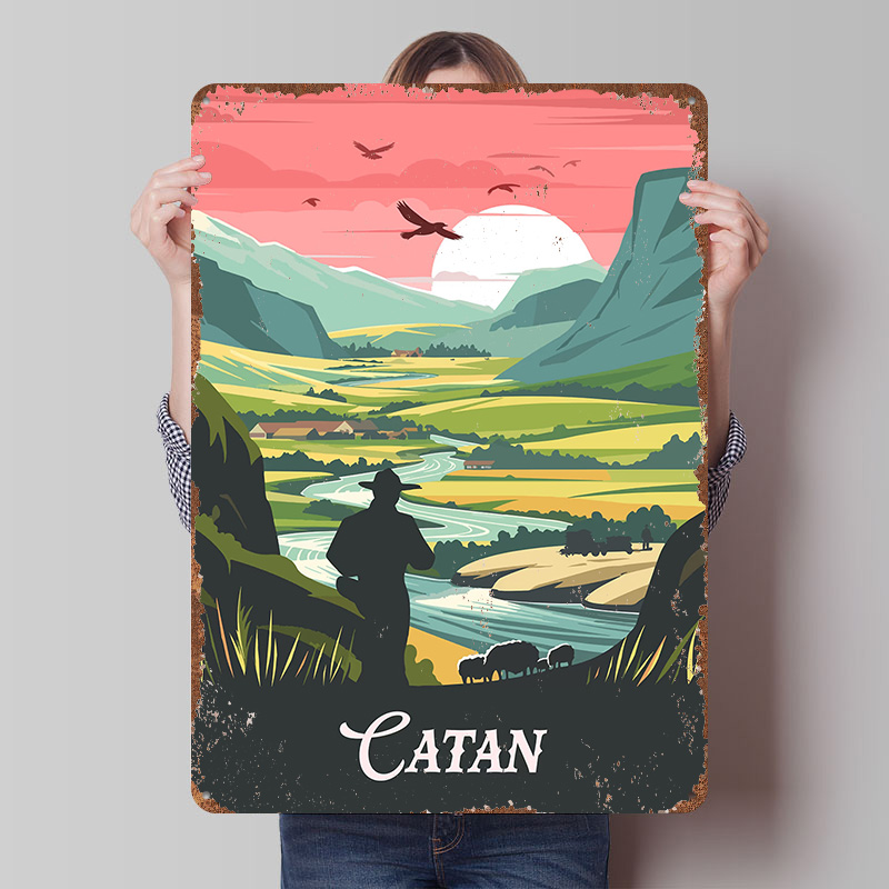 Poster in Latta Ispirato al Gi - Board Game Catan recensione e prezzo