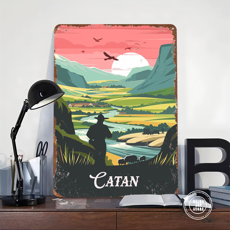 Poster in Latta Ispirato al Gi - Board Game Catan recensione e prezzo