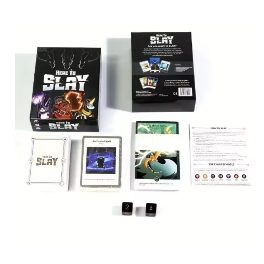 Il nuovissimo gioco base TeeTu - Board Game Here To Slay recensione e prezzo